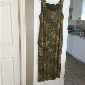 Robe à fleurs 100% rayonne